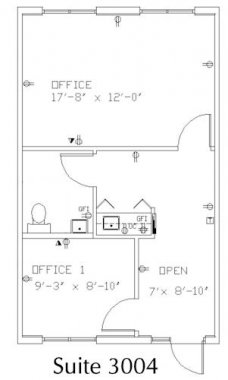 Suite 3004 Plan