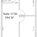 Boca Raton Office Space - Suite1136 Configuration