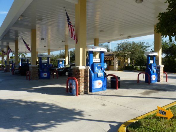 Mobil Gas Station Congress Avenue