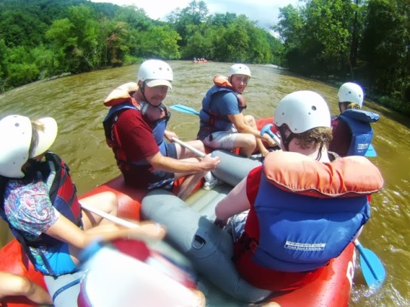 Rafting with IronX Camera